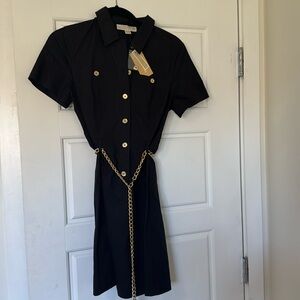 Michael Kors Black Mini Dress - New w/ tags
